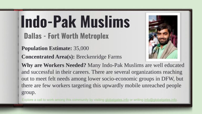 Indo-Pak Muslims of the Dallas – Ft. Worth Metroplex