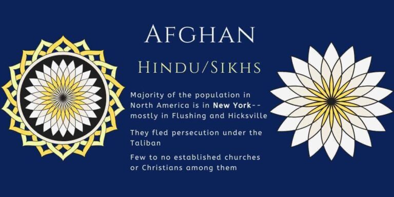 Join us in prayer for the Afghan Hindu/Sikh community of New York City: